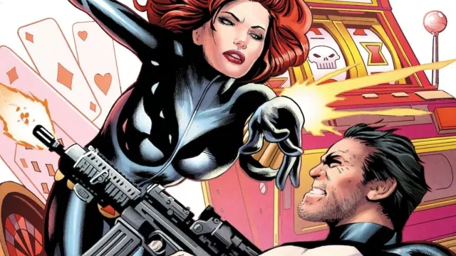 Two of Marvel's Bloodiest Killers Collide in Punisher Showdowns: Black Widow