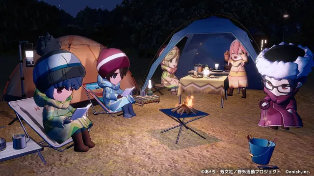 Laid-Back Camp cozy companion game releases in Early Access on Steam in October. A one-time-purchase version of overhauled 2023 gacha game