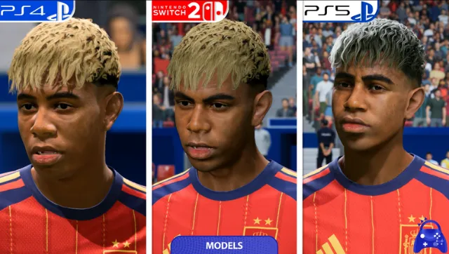 EA Sports FC 27 "Switch 2 vs. PS5 vs. PS4" graphics and framerate comparison