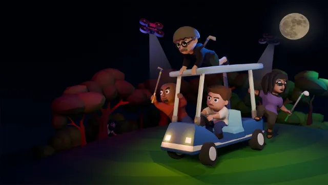 Chaotic multiplayer Really Illegal Golf debuts at the PC Gaming Show Tokyo Direct