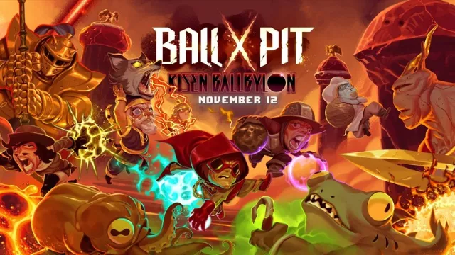 BALL x PIT "RISEN BALLBYLON" paid DLC launches Nov. 12th, 2026