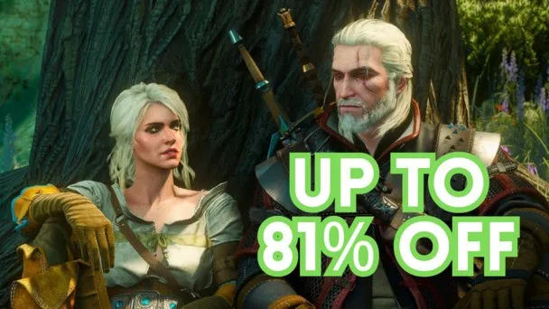 The Witcher 3 Remastered launches next week! Get the original up to 81% off