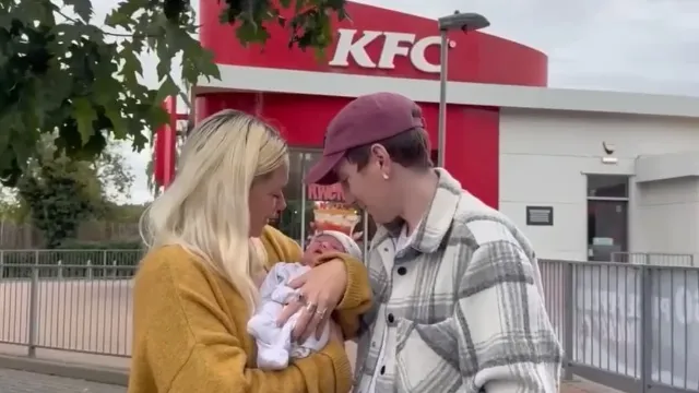 KFC responds after baby born in parking lot earns Colonel nickname