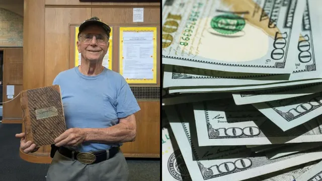 Man returns 132-year-old book after $12,000 fine canceled by library