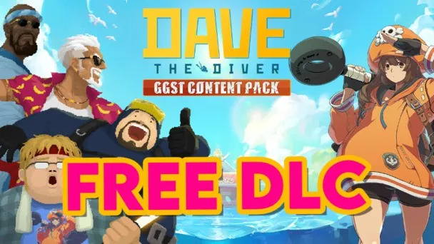 Dave The Diver gets yet another FREE DLC, with a new GGST crossover!