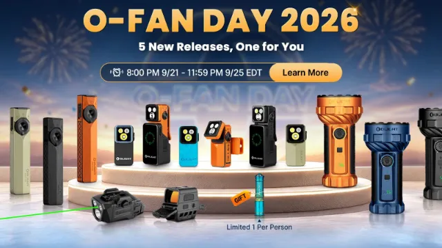 Olight showcases new tech at O-Fan Day 2026