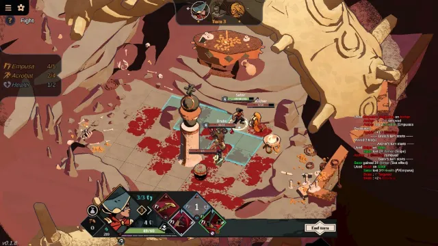 Turn-based tactics roguelite Deified escaped Early Access today with an armful of relics