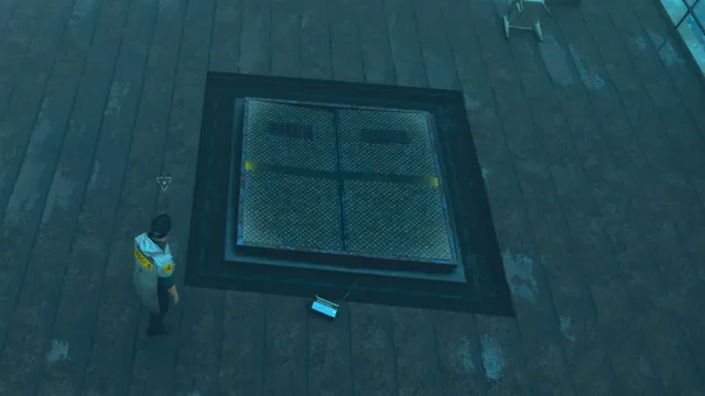 How to Open Roof Metal Hatch Doors in Control Resonant