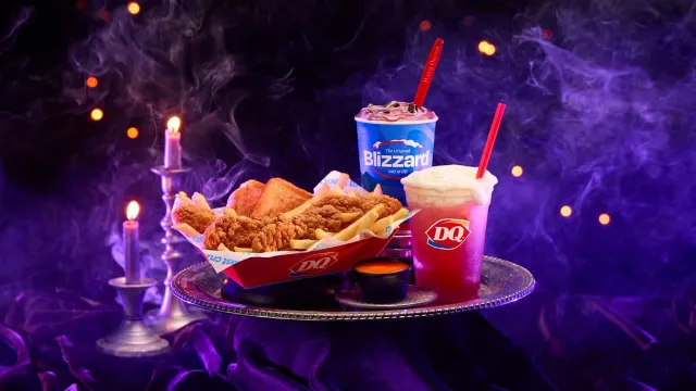 Dairy Queen reveals first-ever Halloween menu with bubbling drink and purple Oreo Blizzard