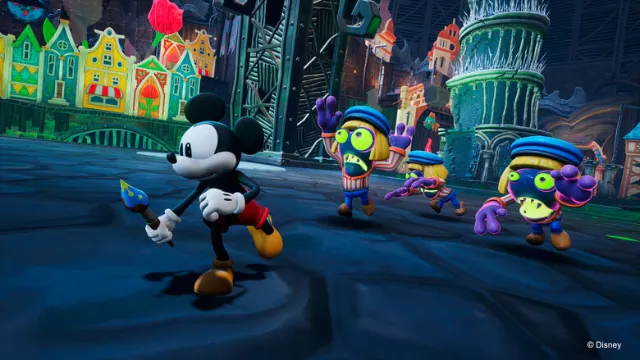 Disney Epic Mickey: Rebrushed on Switch 2 is a free upgrade for Switch owners and save files carry over, framerate discussed