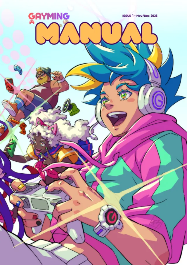 Gayming Manual, a bi-monthly print-only zine launches celebrating LGBTQ+ gaming & nerd culture