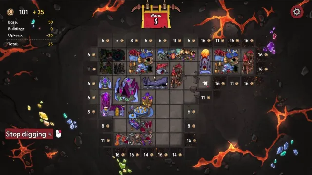 Packed Lair is a Tetris-esque autobattler about squeezing maximum pain from a tiny dungeon