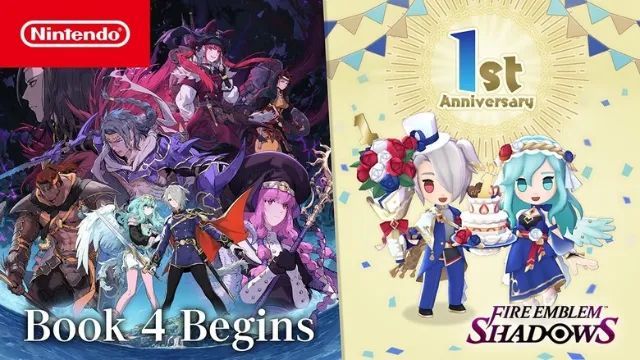 Fire Emblem Shadows " Book 4 Begins & 1-Year Celebration" Kicks Off Sept. 24th, 2026
