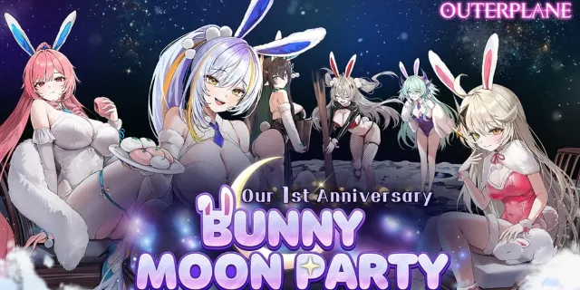 Outerplane kicks off 'Bunny Moon Party' pre-registration to celebrate its first anniversary under MAJOR9