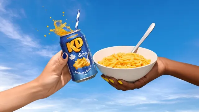Kraft reveals mac & cheese flavored cream soda but Americans can’t get it