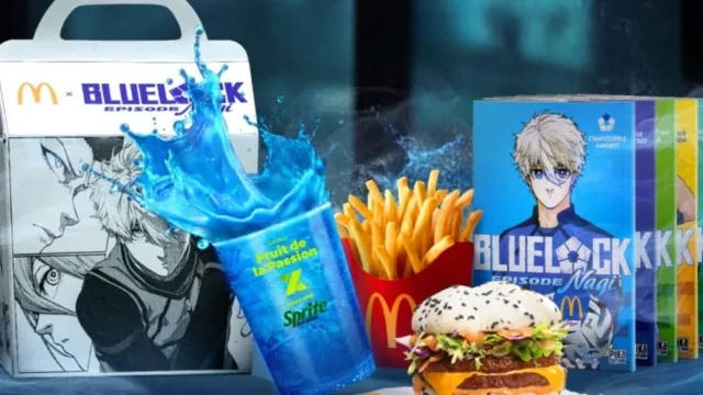 McDonald’s reveals Blue Lock menu with multiple Nagi Bao Burgers and 32-page mini mangas