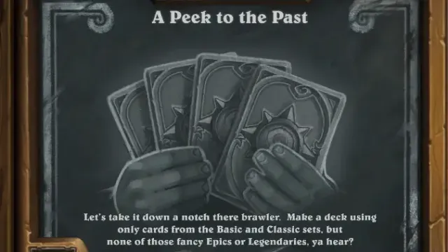 The decks you need to win the A Peek to the Past Hearthstone Tavern Brawl