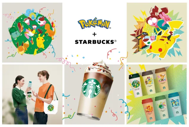 Pokémon + Starbucks collab brings Pikachu latte and special artwork to Japan Sept. 30th, 2026