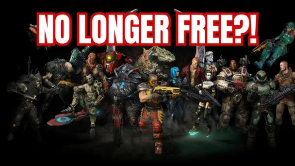Quake Champions switches from free-to-play to paid, but existing players still get it free