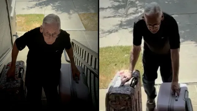 Internet raises $250k for 81-year-old man delivering heavy luggage for work