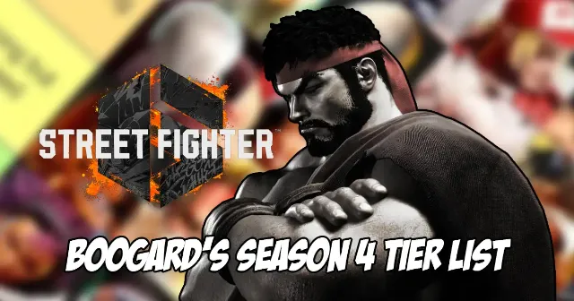 New Season 4 tier list for Street Fighter 6 released by BoogardMG