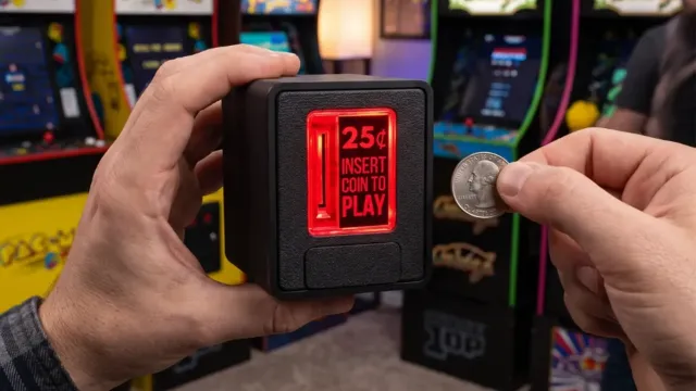 This Physical Coin Slot Syncs With Your Arcade Emulators