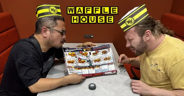 Katsuhiro Harada curiously posts pictures of him meeting with Kenny Omega at the Waffle House within VS Studio