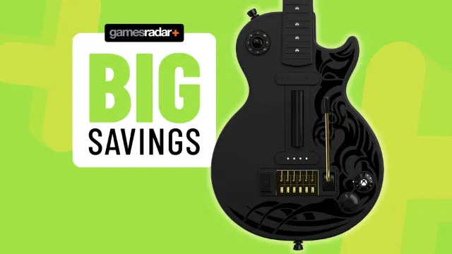 Attention music fans - the CRKD Les Paul guitar controller works with Stage Tour, and it just got a record-low discount at Woot