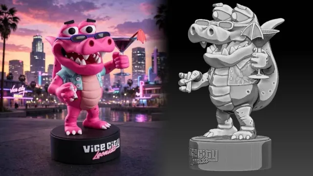 GTA 6 fans are 3D printing $400 Collector’s Box Macca the Gator figure, and you can too