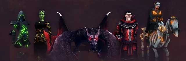 Villagers & Heroes turns on the Haunted Moors, improves its interface, and expands mount animations
