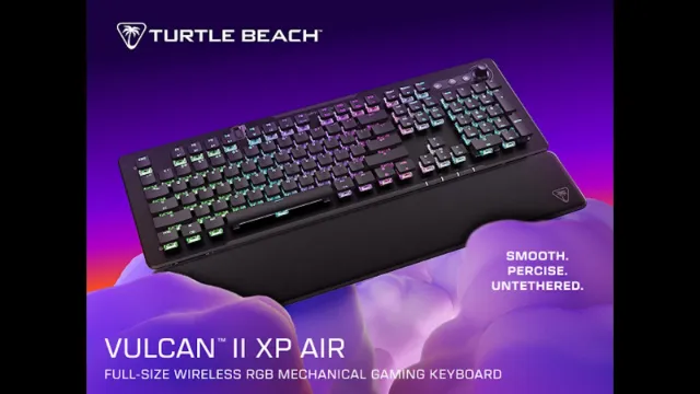 Turtle Beach unveils Vulcan II XP Air Wireless Keyboard