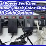 CRST Metal Power Strip with Individual Switches