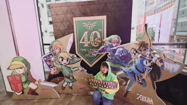 Check out Nintendo NY's Legend of Zelda 40th Anniversary event