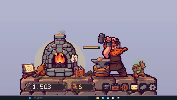Screenshot Saturday: a tiny forge beside your work