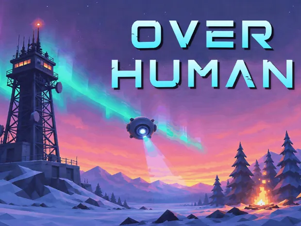 Over Human – A Solo-Developed Sci-Fi Adventure Where Drones Control the Environment