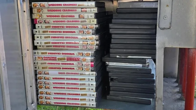 Woman stashes Wedding Crashers DVDs in free libraries after collecting 1,000 copies
