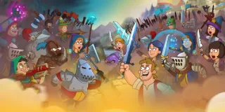 Hustle Castle finally lets you take the fight to rival clans in Game of Clans