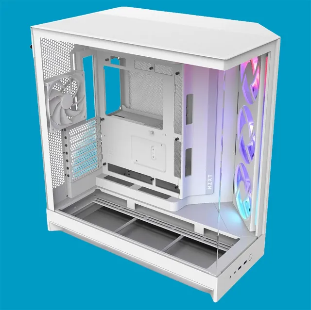 Grab a stylish NZXT H9 Flow RGB PC case for its lowest ever price, with 38% off