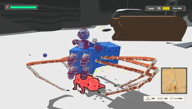 Legacy Code is a bizarre looking mechanical creature action-physics sim