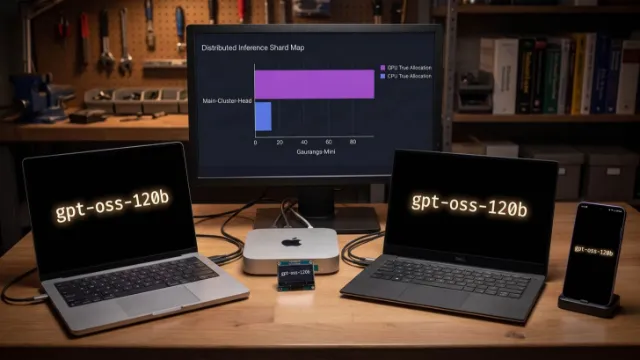 A 120B LLM Without At Least 60GB RAM Is Impossible To Run, But One Individual Defied All Odds By Combining A Phone, Three Macs And Two Windows PCs To Make it Work