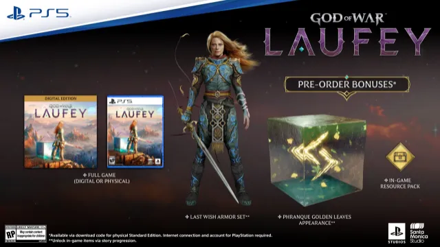 God of War Laufey Pre-orders Start on September 29th, Digital Deluxe Edition Detailed