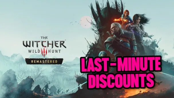 The Witcher 3 Remastered lands tomorrow, so get ready for its arrival by bagging TW3 cheap today!