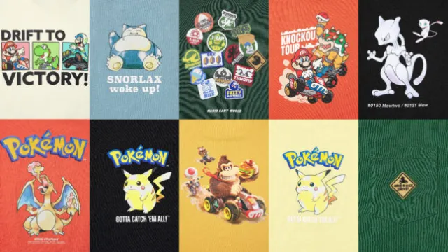 Pokémon and Mario Kart World Uniqlo gear hitting Aussie stores this October