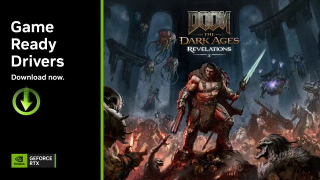 NVIDIA Drops New Game Ready Driver Optimized for DOOM: The Dark Ages Revelations and Assassin’s Creed Black Flag Resynced