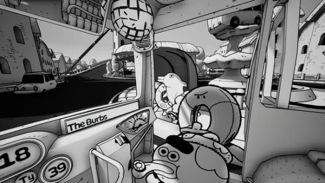 Double Fine's releasing its next game, Thank You Bus Driver, just months after splitting from Xbox