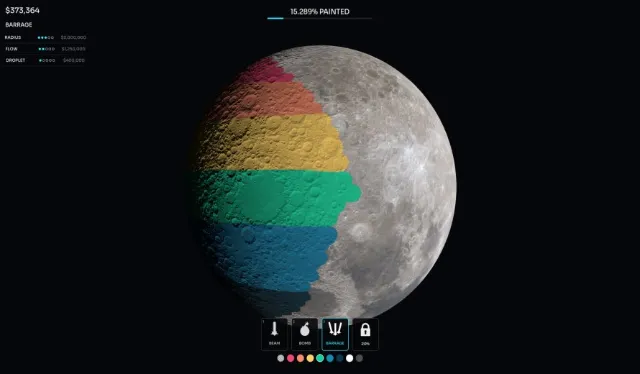Paint The Moon Officially Announced for PC by Quirky Duck Studios