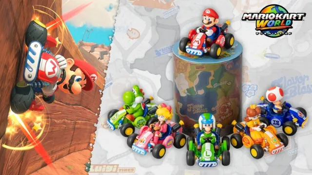 Nintendo releasing Mario Kart World "Wall Run" Toy Collection