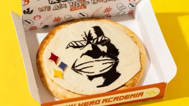 My Hero Academia is opening a cafe that sells All Might margherita pizza