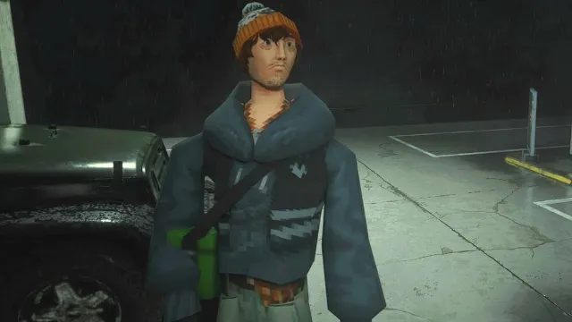 Resident Evil 2 mod adds Bryan from the movie as PS1-style skin