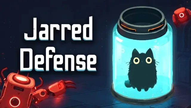 Check out Jarred Defense, a challenging maze-building tower defense game